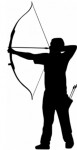 Samolepka Artec Archery Recurve